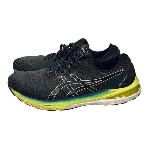 ASICS GT-2000 10 Gray Blue Yellow Running Shoes Men’s Size 10.5 FlyteFoam - Picture 5 of 10